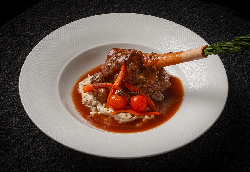 Slow-Braised Lamb Shank