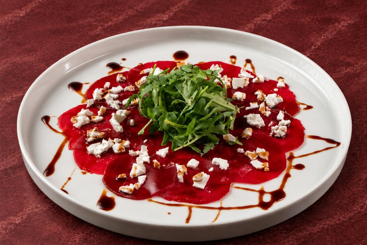 Карпаччо из свёклы — Vesna Lounge, Dubai