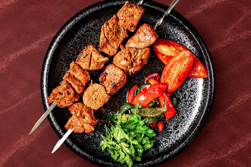 Beef Shashlik at Vesna, Dubai
