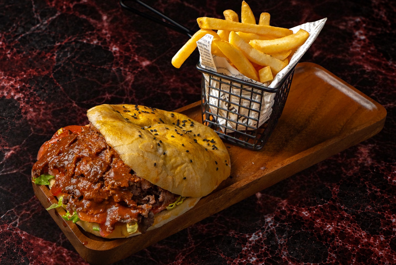 Сэндвич с донером — Vesna Lounge, Dubai
